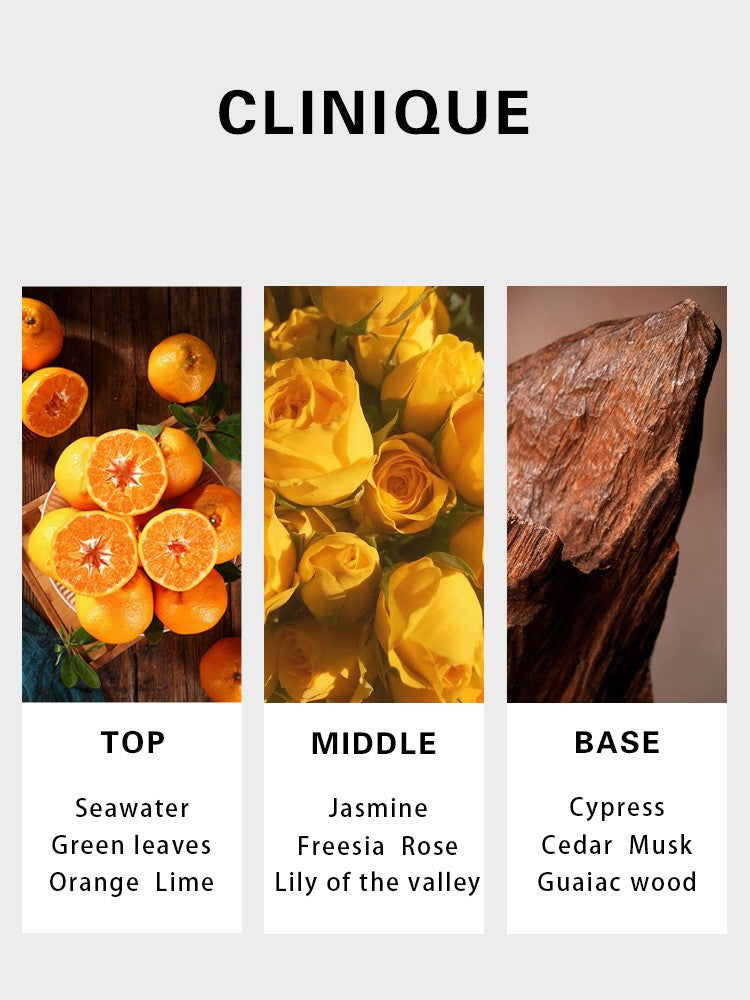 Clinique Happy men Cologne Spray 100ml Original citrus fragrance with long-lasting scent