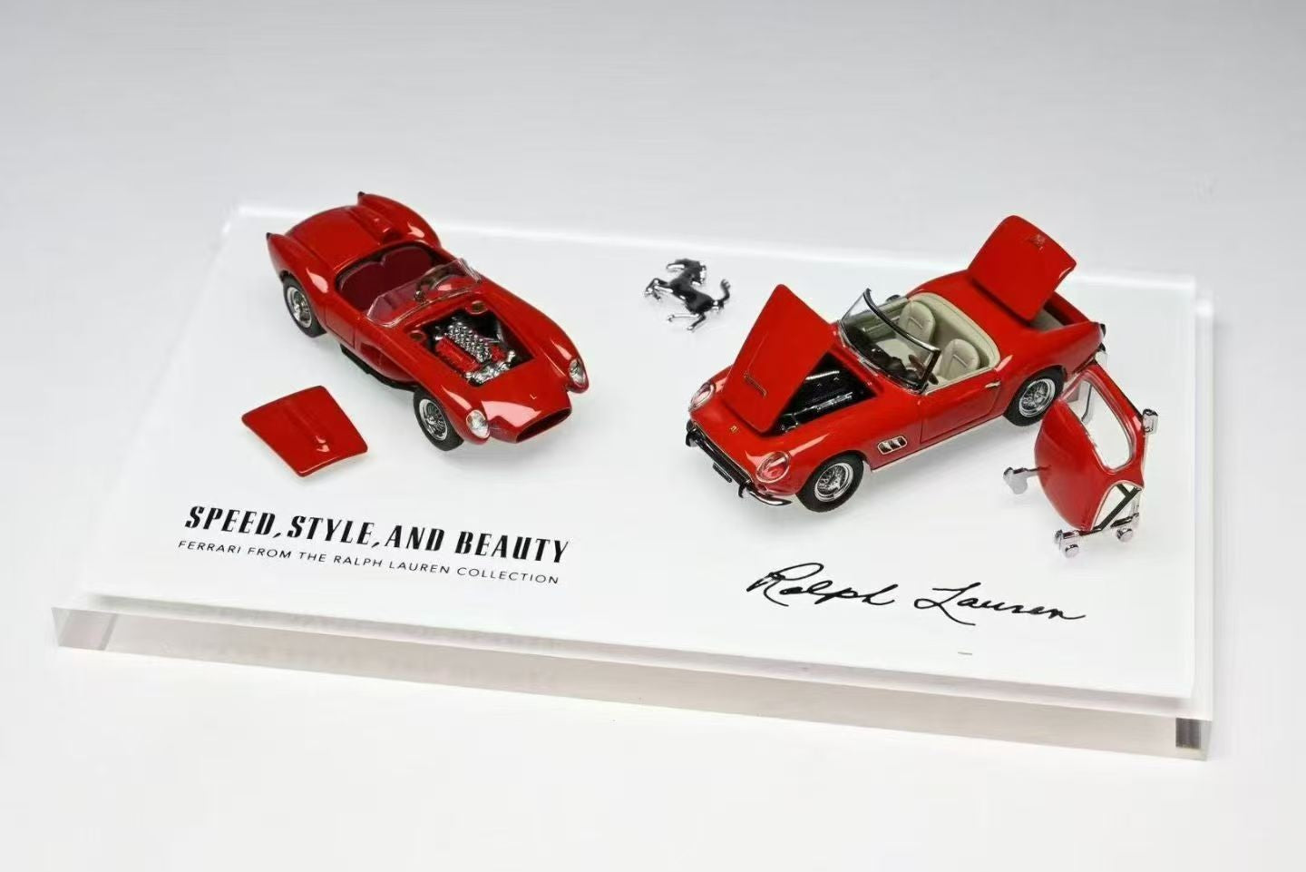Novo Estoque Gfcc 1:64 250 Gt California 250 Testa Rossa Tr Simulação Liga Modelo de Carro Miniatura Die-Cast Brinquedos Infantis Personalizados Presente