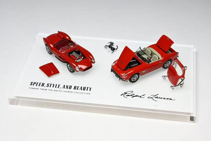 Novo Estoque Gfcc 1:64 250 Gt California 250 Testa Rossa Tr Simulação Liga Modelo de Carro Miniatura Die-Cast Brinquedos Infantis Personalizados Presente