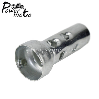 Motorcycle Exhaust Muffler 8" Length Muffler w/ DB Killer Noise Eliminator For Harley Softail Dyna Fat Bob FLHT FXST Drag Pipes