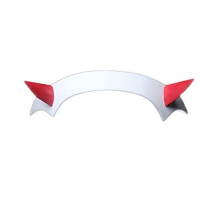 DARLING in the FRANXX Code 002 Cosplay Costume Jumpsuits Halloween Anime Cosplay Devil Horn Headdress Long Pink Wig