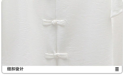Summer New Fashion Solid Color Breathable Cotton and Linen Suit Men's Leisure Loose Sports Large Size High-Grade Two-Piece Set