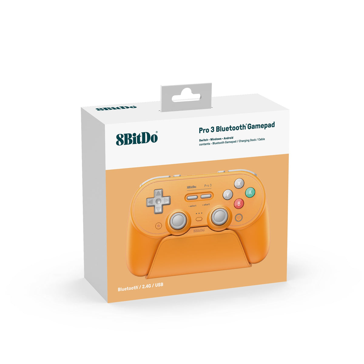 8BitDo Pro 3 Bluetooth Gamepad for Switch 1/2, Windows, Apple, Steam Special Edition Wireless Game Controller with TMR Joysticks