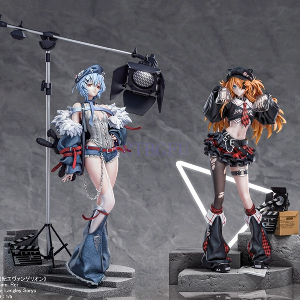 Shin Evangelion Gekijouban:|| Souryuu Asuka Langley 1/6 Girls Toys Figura de Anime Japonês Figura de Ação de PVC Brinquedo Modelo de Jogo Boneca