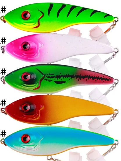1pç BIG14.8cm 54.2g Jerkbait VIB Isca de Vibração Afundamento Iscas de Pesca Traíra Truta Iscas Duras Pesca Leurre Perca