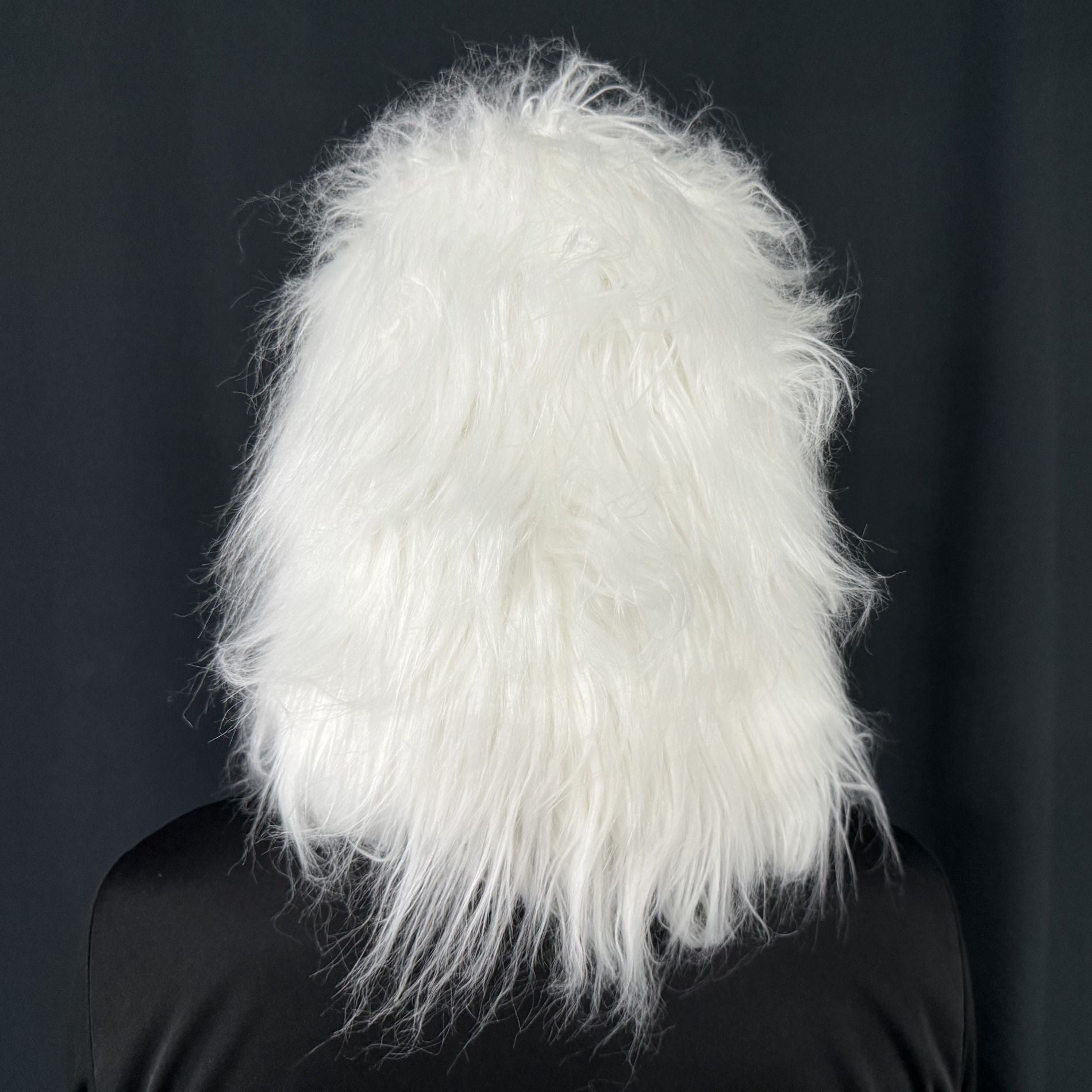 White Eagle Latex Mask – Realistic Bird Head Costume Feathers For Adults Halloween Party Cosplay Animal Prop Masquerade Carnival