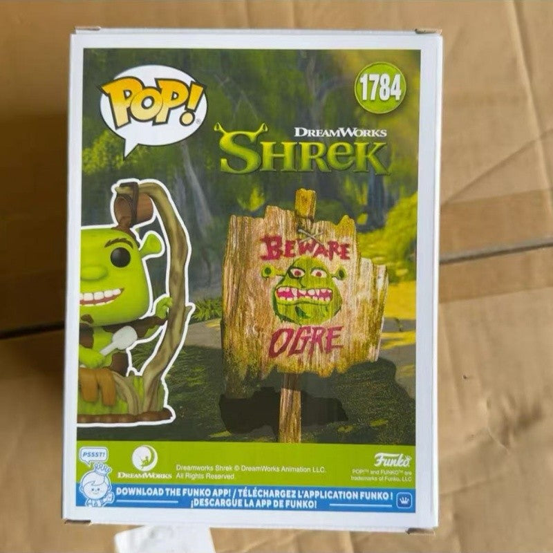 Genuine Funko Pop Shrek Action Doll Model Shrek Bathing 1748 Vinyl Sculpture Dolls Desktop Decoration Collectibles Gifts Toy