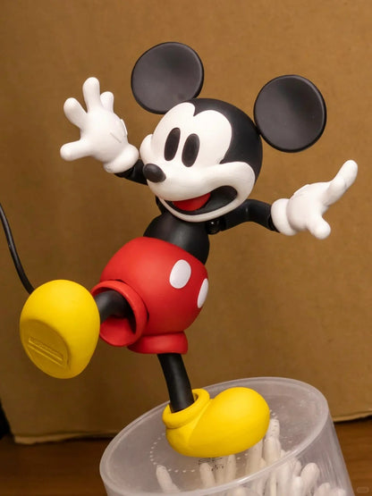 In Stock Original Disney 1936 Mickey Mouse Kaiyodo Revoltech Colorful Mickey Action Figures Anime Ornaments Collection Gifts Toy