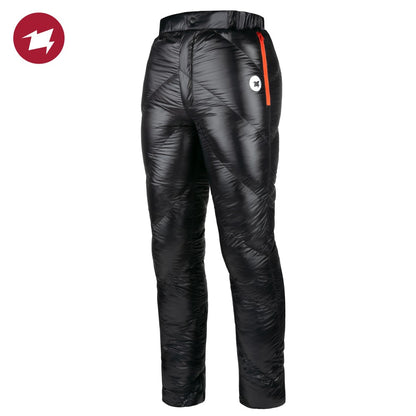 AEGISMAX Upgraded Men Outdoor Camping Hking Winter Warm Ultralight Goose Down Pants 800FP Waterproof Nylon Trousers Unisex