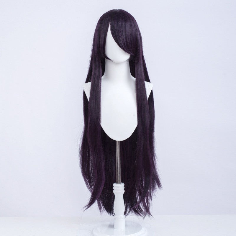 Halloween Cosplay Anime Party Fancy Wig Costume Wig 100cm Long Straight Heat Resistant Synthetic Hair Anime Colored Hair