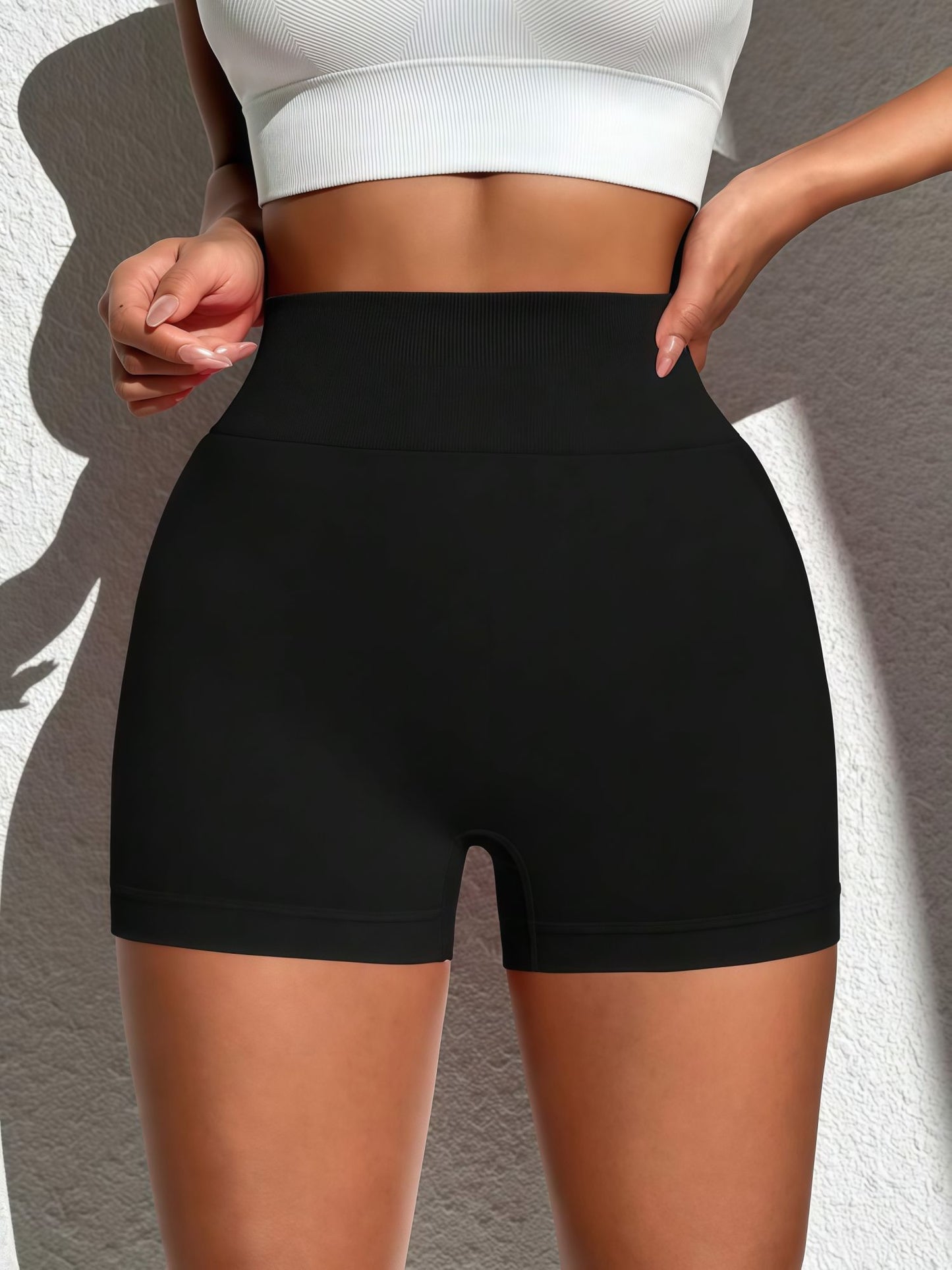 Women's peach buttocks outdoor gym hot shorts, women's tight buttocks yoga pants, women's high-quality yoga bicycle shorts