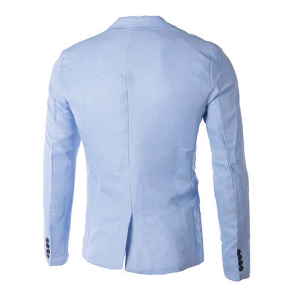 Autumn Men s Suit 8 colors male Suits business Jackets Coat Fashionable white black grey M 3XXXL