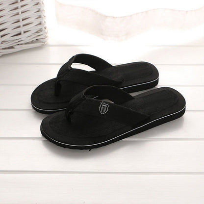 Casual Flip Flops For Men Slippers Beach Sandals Summer Non-Slip Flat Slides Men Slippers Indoor House Shoes Man Male Slipper