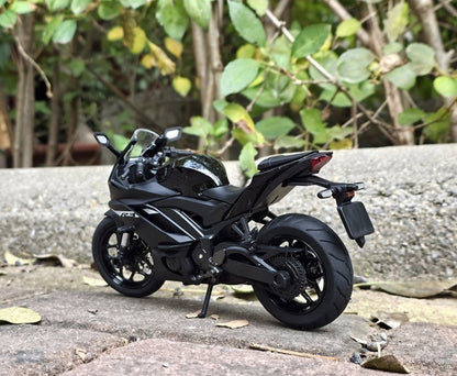 Simulação 1/12 Yamaha R3 Liga Modelo de Motocicleta Luz e Som Carro de Brinquedo para Crianças Menino Presente de Aniversário Miniatura Voiture