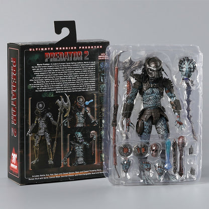 NECA PREDATOR 2 Ultimate Warrior Predator PVC Action Figure Collectible Model Toy
