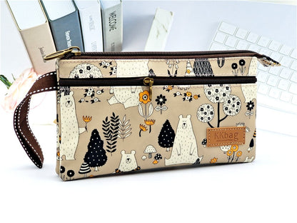 Polyester Waterproof Women's Coin Bag Ladies Organizer Wallet Female Phone Purse Money Pouch Clutch Handbag Carteira for Girls