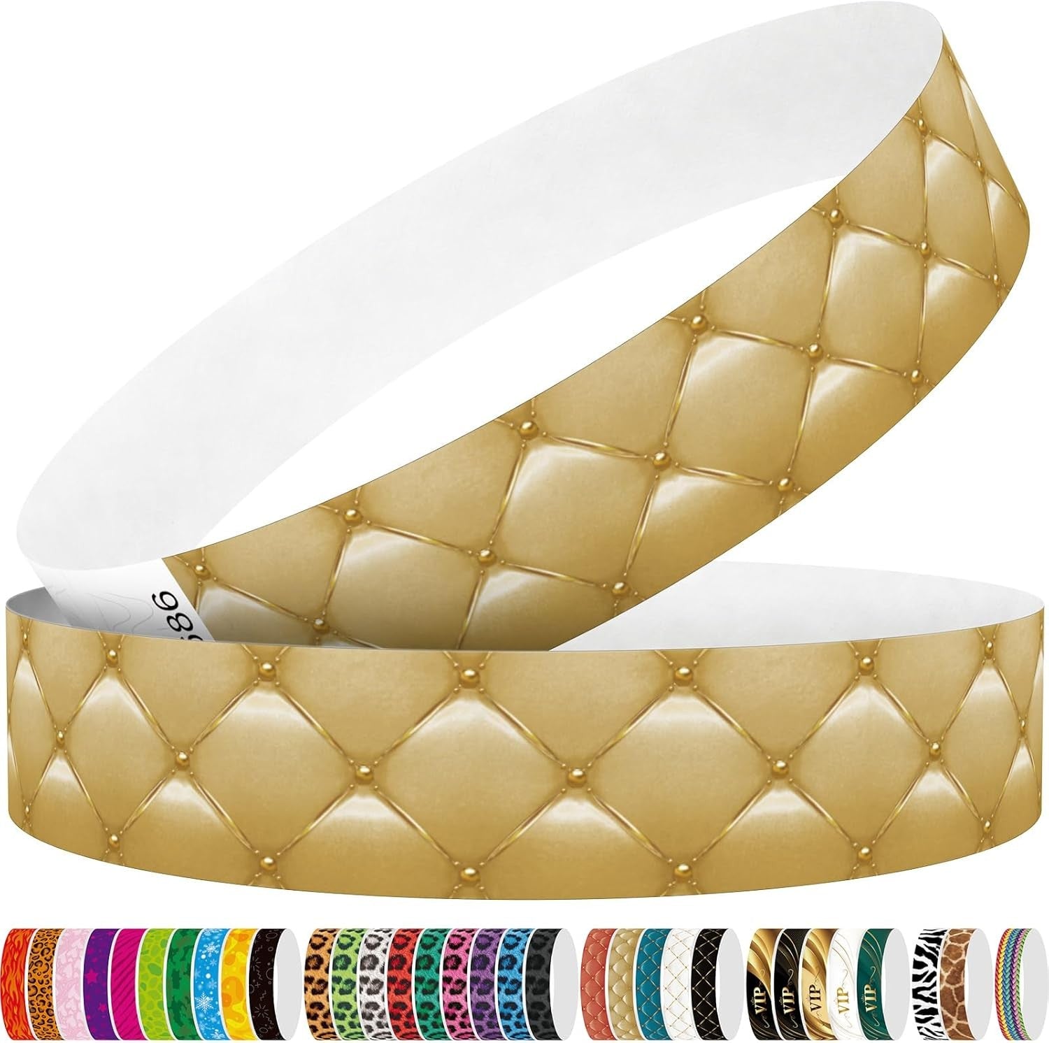 Red Flame 250pcs Tyvek Wristbands Colored Paper Event Wrist Bands Party Games Competitions Guest Gifts