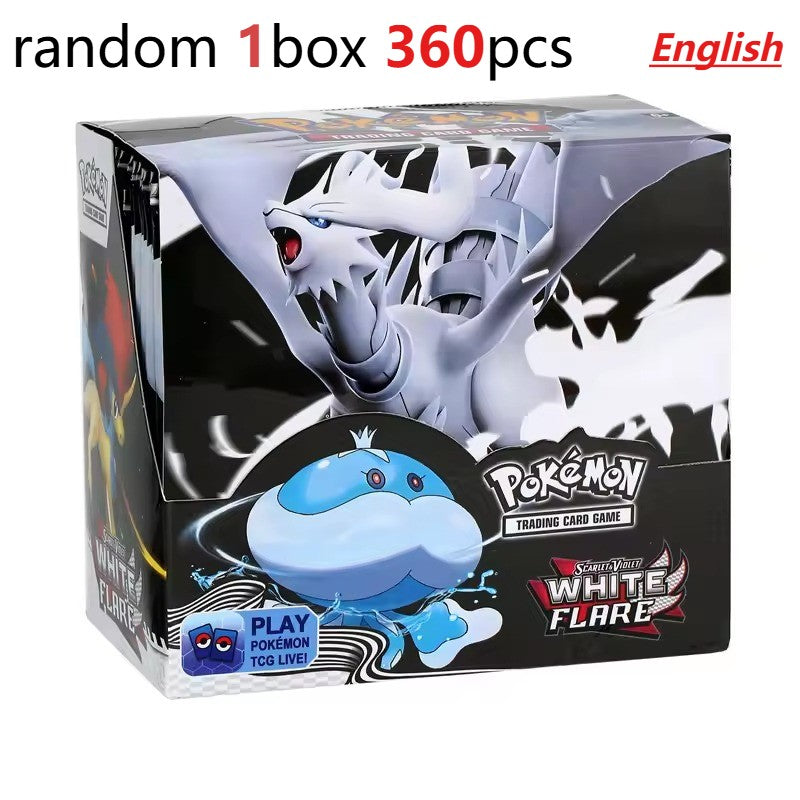 Divertido 360 Cartas Pokémon TCG Escarlate e Violeta Evoluções Prismáticas 151 Prism 36 Pacotes Caixa de Booster Pokémon Carta Colecionável