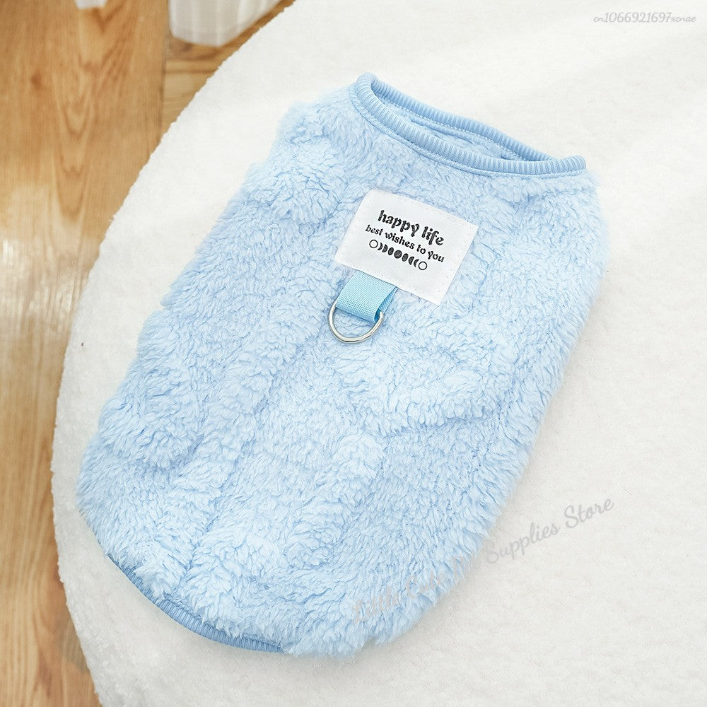 Roupas de Inverno para Cães, Colete de Lã para Teddy Bichon Pomeranian, Colete de Inverno para Cães Pequenos e Gatos, Fantasia para Animais de Estimação, Roupa para Cães, Atacado