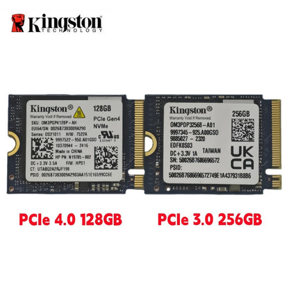 SSD Interno NVMe M.2 2230 para Jogos Kingston OM3 128GB PCIe 4.0 e OM3 256GB PCIe 3.0 - Compatível com Stream Deck, Laptop e Desktop