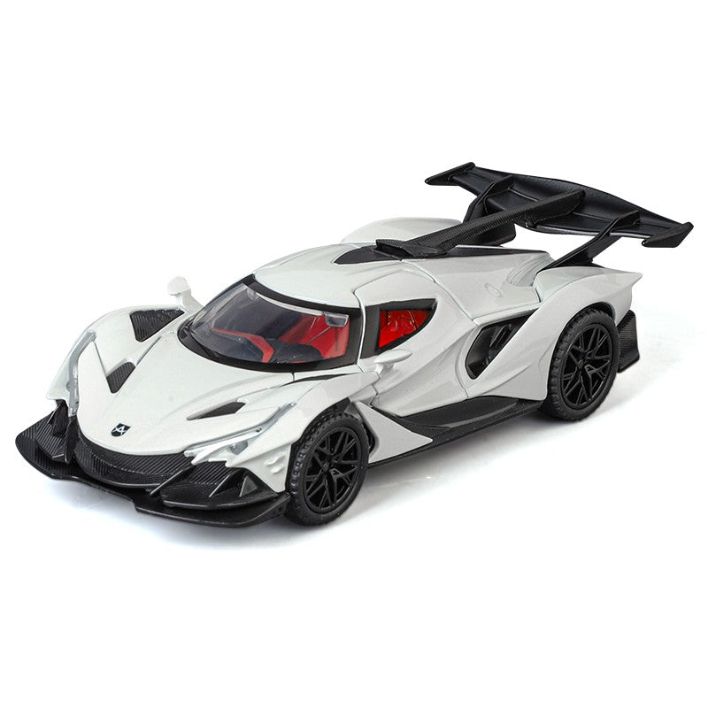 1:32 Apollo IE Miniature Vehicle Mini Alloy Diecast Model Car Metal Sound & Light Collection Hobby Children Toy Car Birthday Boy