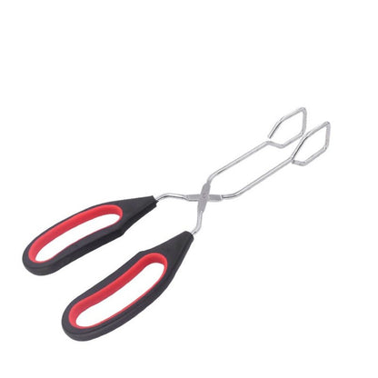 Barbecue Scissor Tongs BBQ Tools Grilled Food Tong Long Handle Scissor BBQ Bread Roast Clip Kitchen Baking Tongs BBQ Accessories