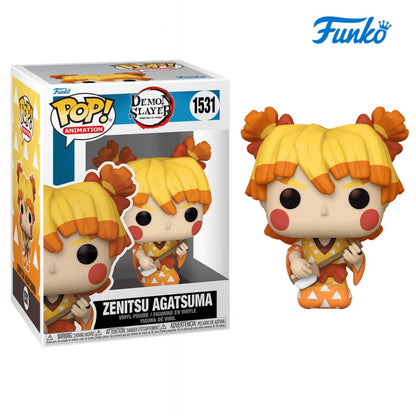 Funko Pop Demon Slayer Action Figure Muichiro Tokito Nove Pilares Chama Deus Anime Estátua Bonecos Brinquedos Colecionáveis Presente para Crianças
