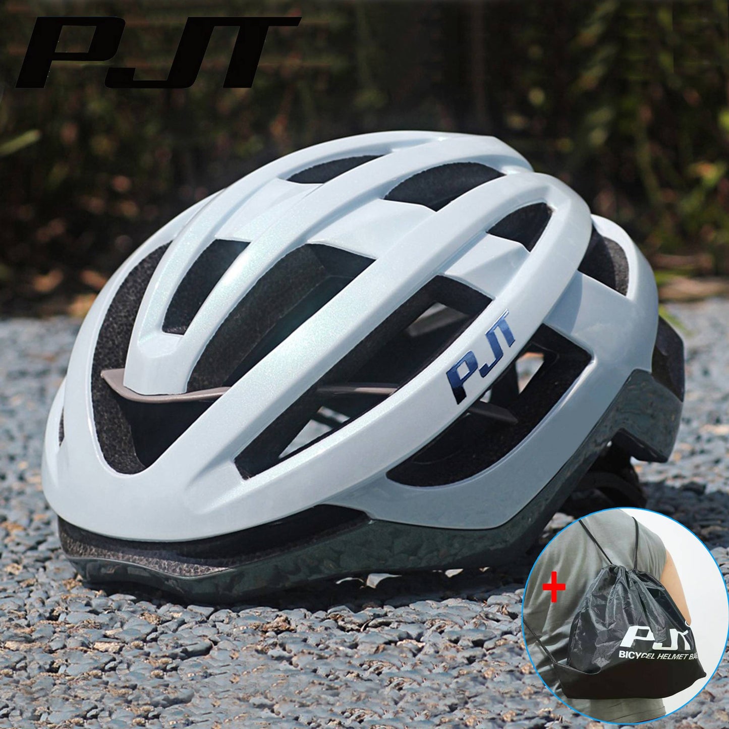 Capacete de Ciclismo PJT 3D Rígido Capacete de Bicicleta de Estrada de Corrida Esportivo Masculino Feminino Capacete de Ciclismo de Montanha Capacete de Segurança MTB