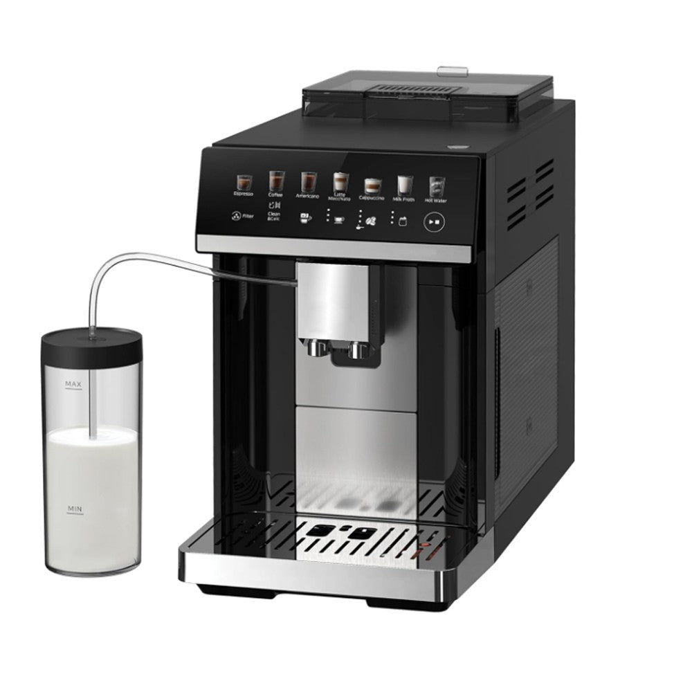 Máquina de Café Expresso Automática Mcilpoog M3 – Espumador e Reservatório de Leite Integrados, 7 Variedades de Café, Tela Sensível ao Toque