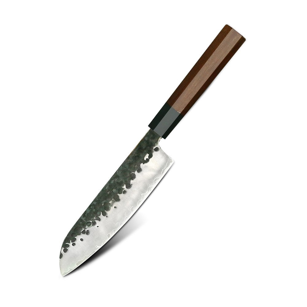 Amber 1-5pcs Kitchen Knives Set 3 Layers AUS-10 Steel Chef Knife Professional Japanese Knife Cooking African Mkuruti Handle