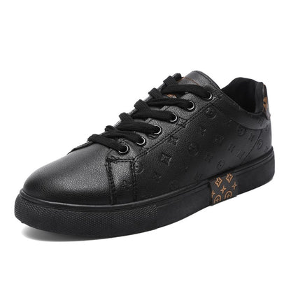 Brand Men Leather High-Top Skateboarding Shoes Men's Sneakers Male Flats Non-Slip Sport Shoes Zapatillas Hombre Mens Footwear