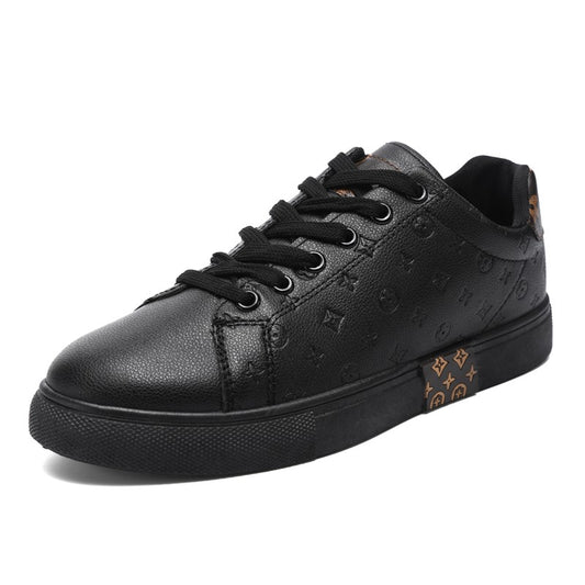 Brand Men Leather High-Top Skateboarding Shoes Men's Sneakers Male Flats Non-Slip Sport Shoes Zapatillas Hombre Mens Footwear