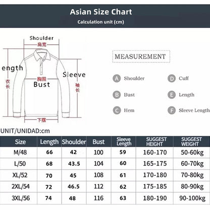 High quality stripe men's long sleeve polo shirt fashion luxury pocket middle-aged business casual color blocked comfort T-shirt