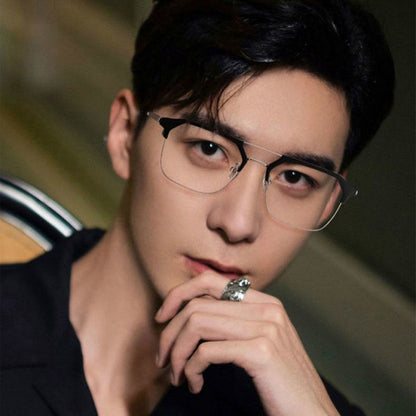 Luxury Brand Square Black Frame Myopia Glasses Anti-blue Light Women Men Near Sight Eyeglasses Unisex Goggles Diopters 0 To -6.0