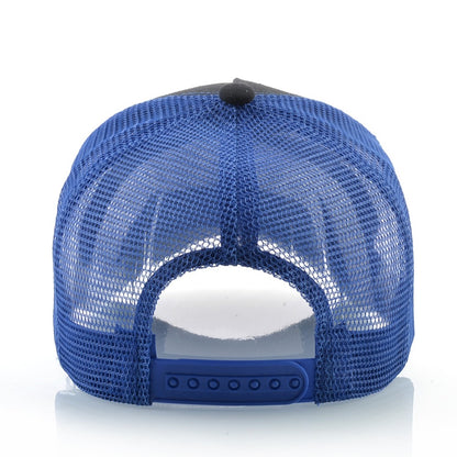 Men's Summer Baseball Cap Women Streetwear Trucker Caps With Spinosaurus Patch Snapback Hip Hop Drack Bones Adjustable Viosr Hat