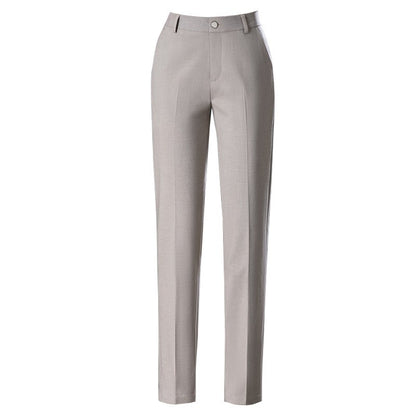New Autumn Women's Suit Pants, Black Gray Khaki Pantalones Spring Female Slim Trousers, Asian Size 26 27 28 29 30 31 32 33