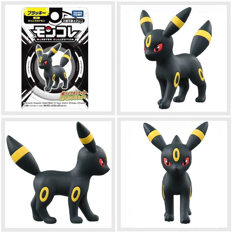 Original TAKARA TOMY Pokemon Figurine Toys Mimikyu Sylveon Lapras Charizard Umbreon Vaporeon Snorlax Model Dolls Birthday Gifts