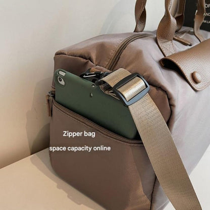 New Large Capacity Sports Bags Oxford Dry And Wet Items Travel Bags Thickened Fabric Waterproof Single Shoulder Backpack