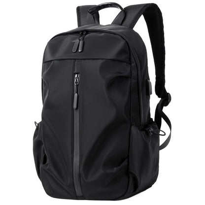 Casual Backpack Men's Travel Trendy College Student Schoolbag Fashion Korean Version Travel Bag