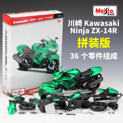 Maisto 1:12 BMW S1000RR HONDA CBR 600 RR 1000 RR KTM 690 Duke YAMAHA YZ450F Assemble DIY Motorcycle Bike Model Toy New In Box