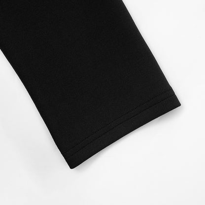 Mozision Deep V Neck Long Sleeve Sexy Mini Blazer Dress Women Elegant Double-breasted High Waist Club Party Blazers Dress