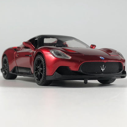 1:32 Maserati MC20 Supercar Alloy Diecast Model Car Boy’s High Simulation Miniature Holiday Present & Home Trendy Ornament Toys
