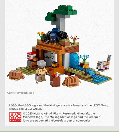 LEGO Blocos de Montar My World Série 21269 A Aventura da Mina do Tatu Blocos de Montar de Quebra-Cabeça para Crianças Brinquedo de Presente