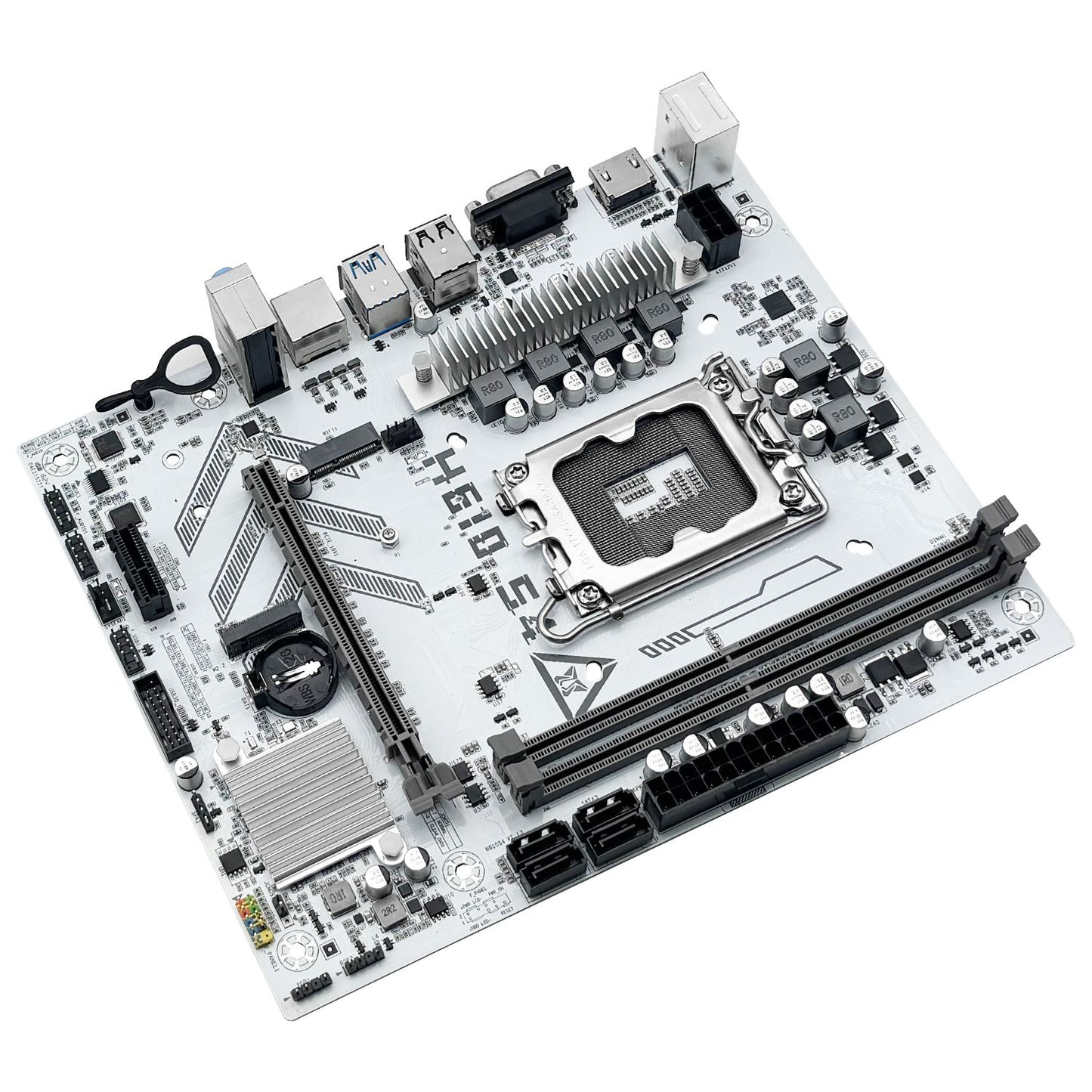 Placa-mãe MACHINIST H610 S4 LGA 1700 suporte Intel Core 12/13/14 geração I3, I5 CPU DDR4 desktop RAM NVME M.2 USB 3.0