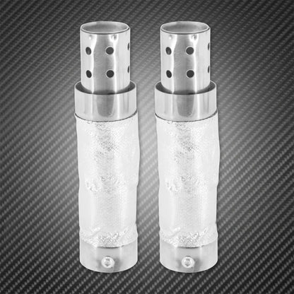 Motorcycle Exhaust Pipe Muffler 38-48mm Quiet Baffle Universal For Harley Sportster XL 1200 883 Touring FLHR FLH Dyna Softail FL