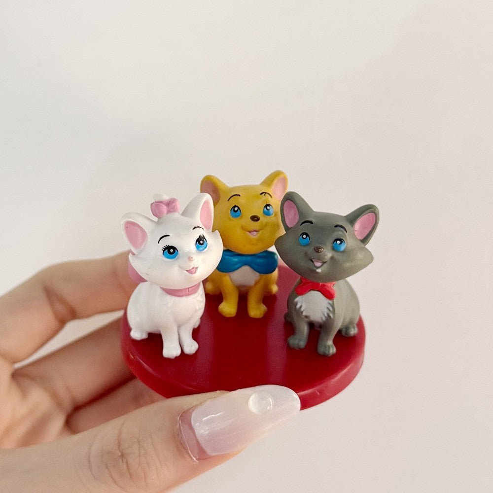 Disney O Rei Leão Scar Bonecos de Ação Scar Jovem Fofo Animal 6CM Anime Bonecos Colecionáveis Modelo de Presente Decoração para Casa