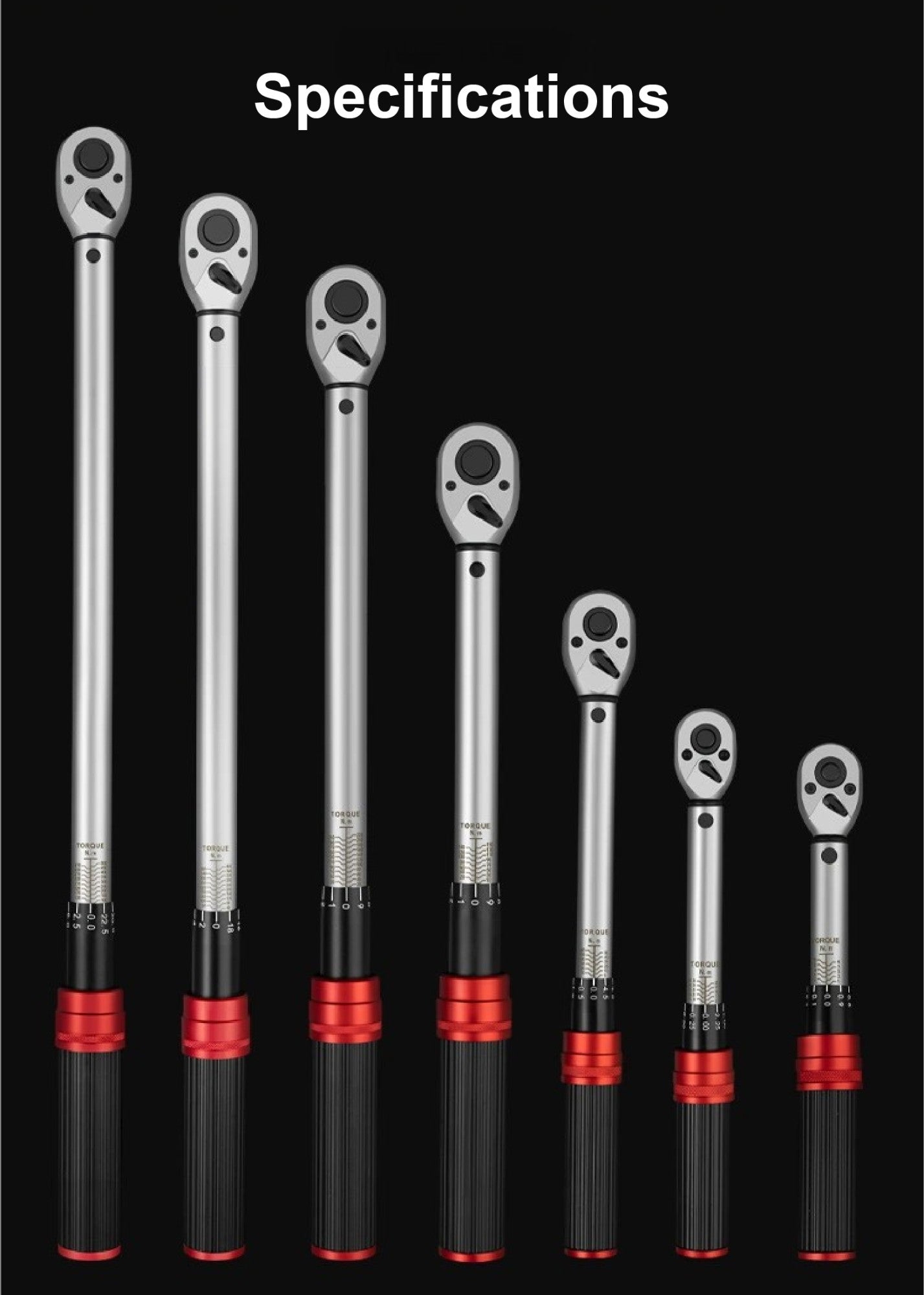 Kit de Chave de Torque Ajustável Multi-Drive 1/4"3/8"1/2"1–3000 N·m Conjunto de Ferramentas de Catraca Profissional de Alta Precisão com Pré-ajuste por Clique
