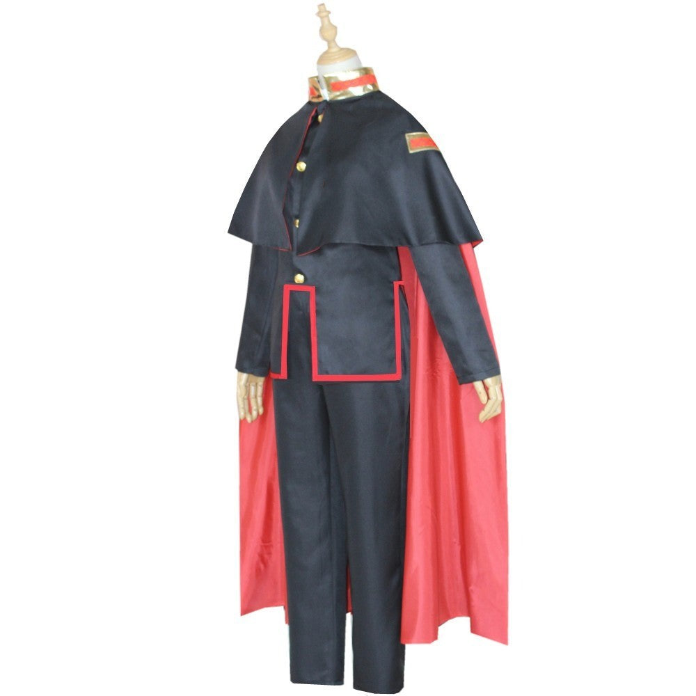 Anime Hanako Cosplay Costume Hanako Uniform Hat Cloak Toilet-bound Hanako-kun Cosplay Halloween Party Outfits