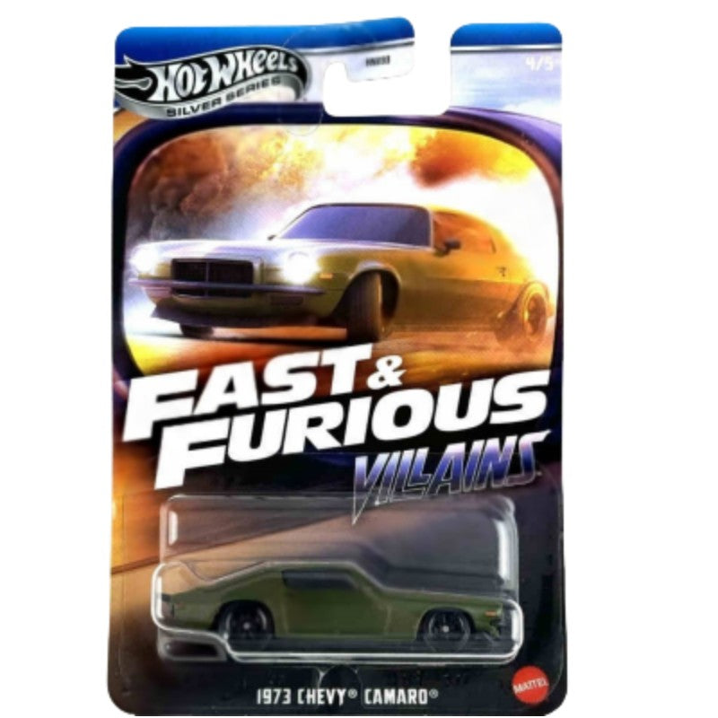 Hot Original Hot Wheels Carro Prata Velozes e Furiosos Vilões Tema Sortimento Mix 2 HNR88 J Modelos de Veículos Diecast 1/64 Carrinhos Brinquedos Meninos
