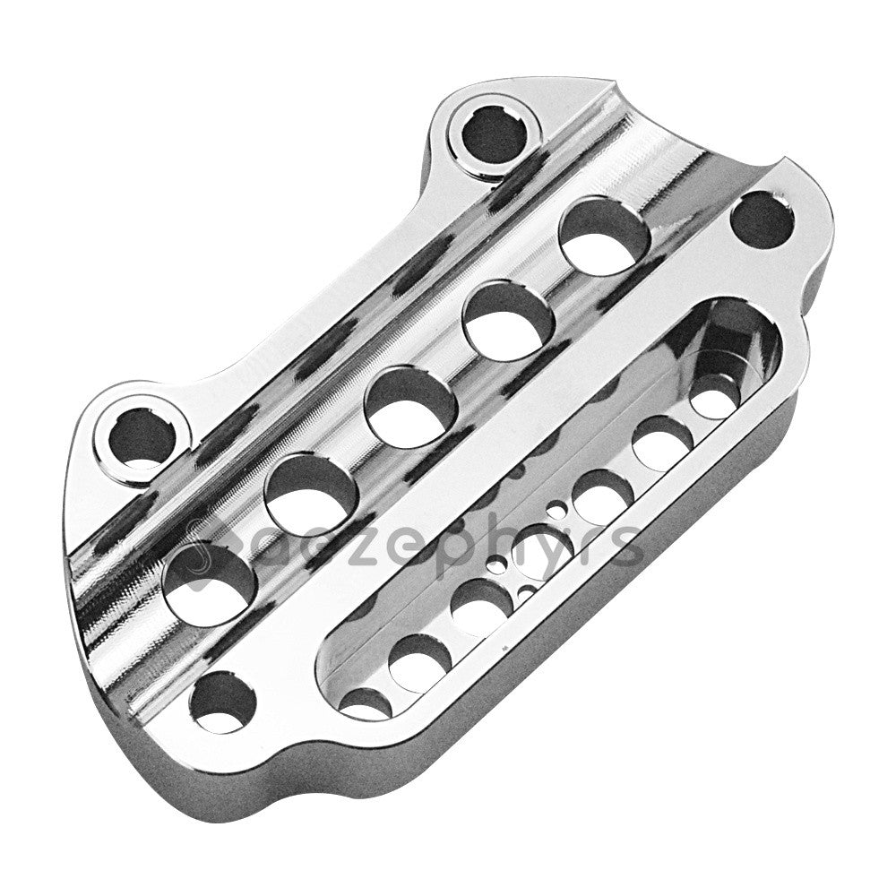 Capa de Suporte de Velocímetro Lateral/Remoção para Motocicleta Braçadeira Superior Guidão Riser Mount para Harley Sportster Iron XL883 Forty-Eight 95-20